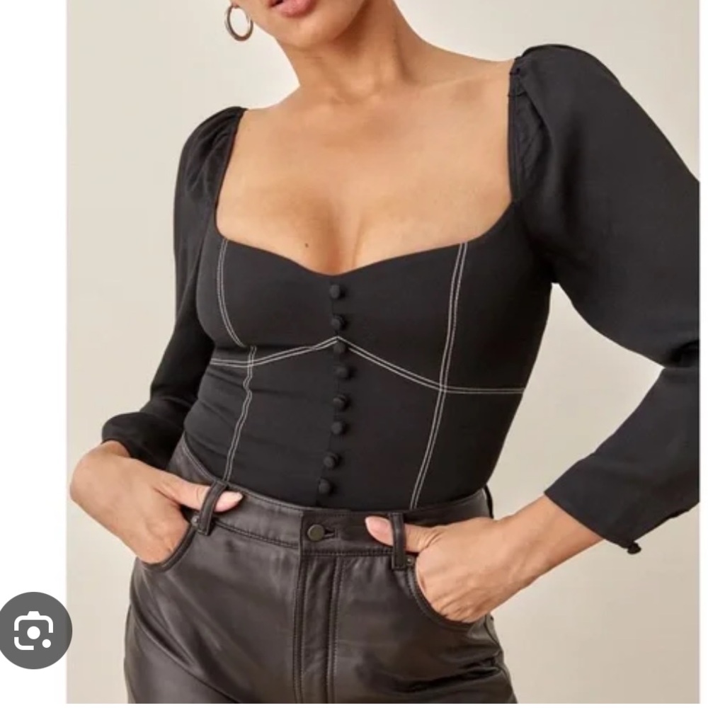 Reformation Clio Top - NEW WITH TAGS - size 2